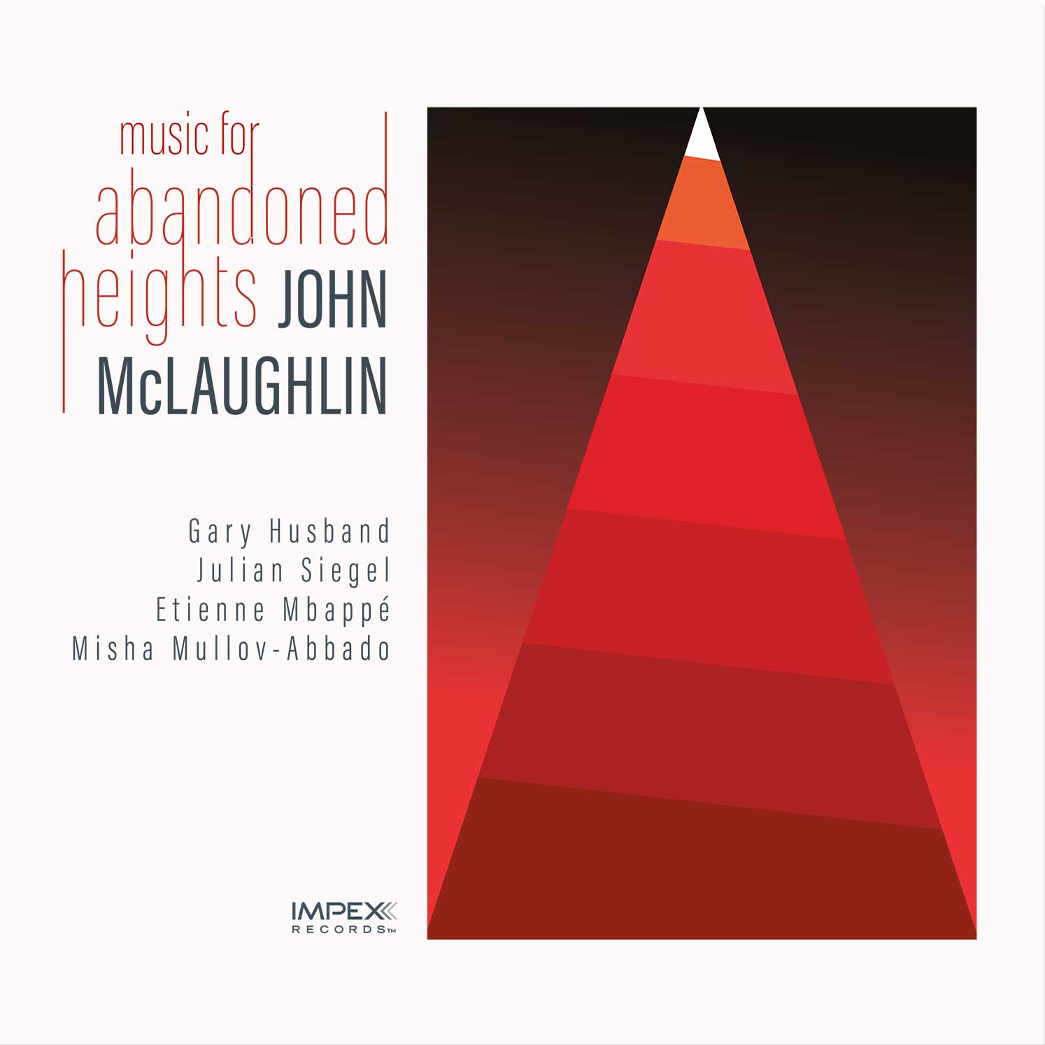 John McLaughlin Music for Abandoned Heights Impex Records Front Cover
