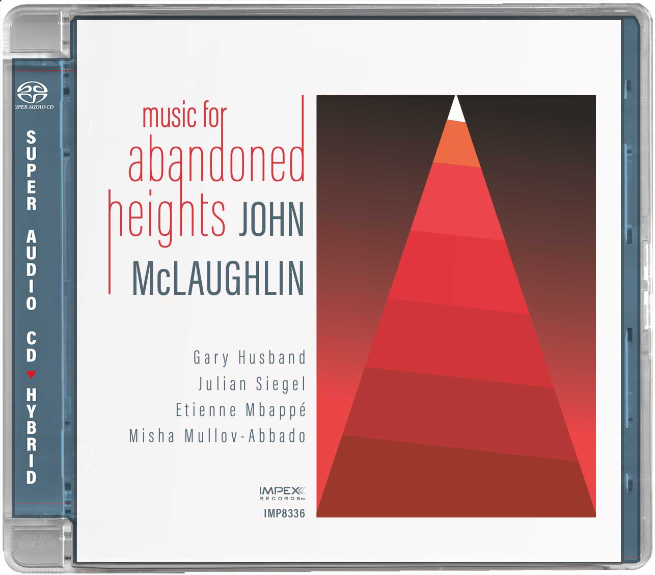 John McLaughlin Music for Abandoned Heights Hybrid Stereo SACD Front Cover (Impex Records)