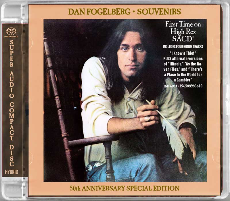 Dan Fogelberg Souvenirs 50th Anniversary Numbered Limited Edition Hybrid Stereo SACD