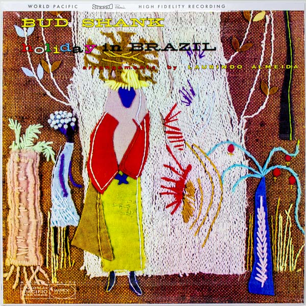 Bud Shank Holiday in Brazil 180g LP Front Cover